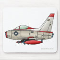 Airplane Jet Fighter Military Aircraft Mouse Pad mousepads