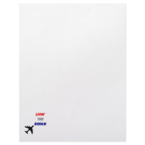 Airplane Letters Letterhead Template