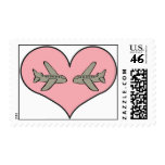 Airplane Love Stamp