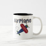 twotone_mug - Kids Planes, Trains And Automobile T-Shirts And Gifts: Sizes  Available colors: black