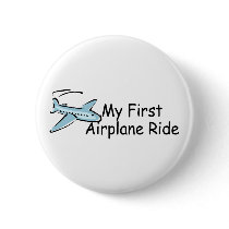 Airplane My First Airplane Ride Pins