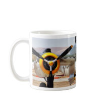 Airplane On Airshow Coffee Mug