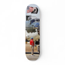 Airplane On Airshow Skate Deck