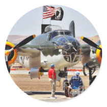 Airplane On Airshow Sticker