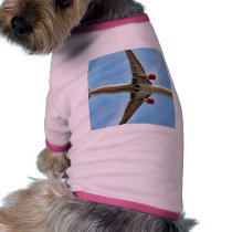 Airplane On Sky Close Up pet clothing by lifesphere Airplane On Sky Close Up pet clothing