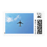 Airplane On Sky Postage