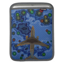 Airplane / Pilot Rickshaw Sleeve iPad Sleeve