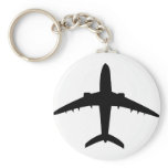 airplane plane aircraft icon key chains