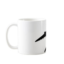airplane plane aircraft icon mug