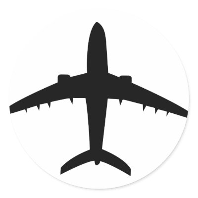 airplane plane aircraft icon stickers by Tomaniac