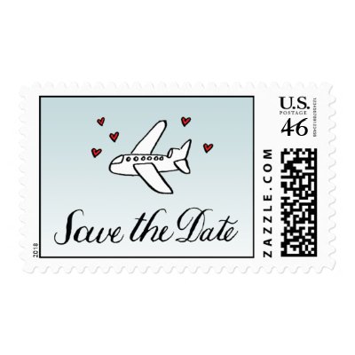 Airplane Stamp