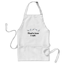 Airplane Roll Apron by TulsaTees Airplane Roll Apron