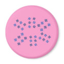 Airplane Snowflake magnets by cloudbunnys Airplane Snowflake magnets