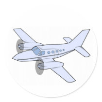 Airplane Stickers