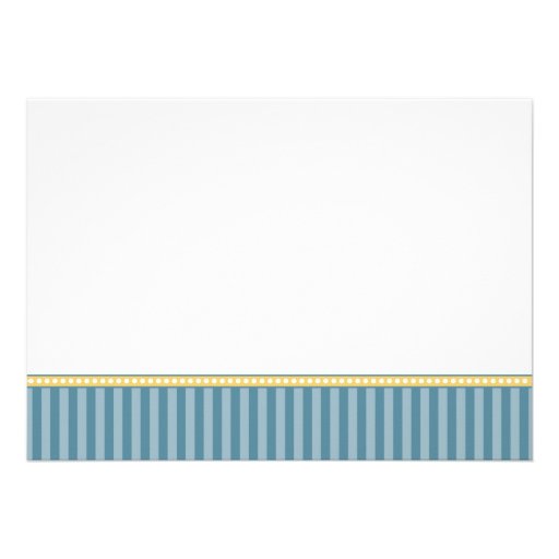 Airplane Stripes Boy Baby Shower Invitations
