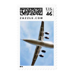 Airplane Take Off Postage Stamps