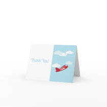Airplane Thank You Note Cards