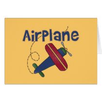 Airplane Tshirts and Gifts Greeting Card