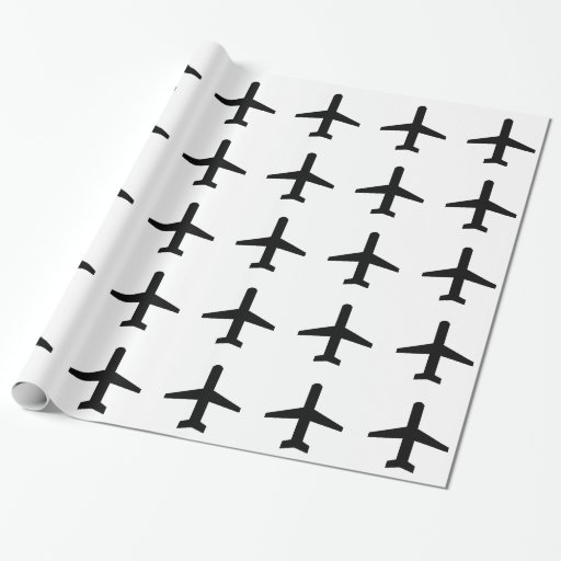 Airplane Wrapping Paper Zazzle