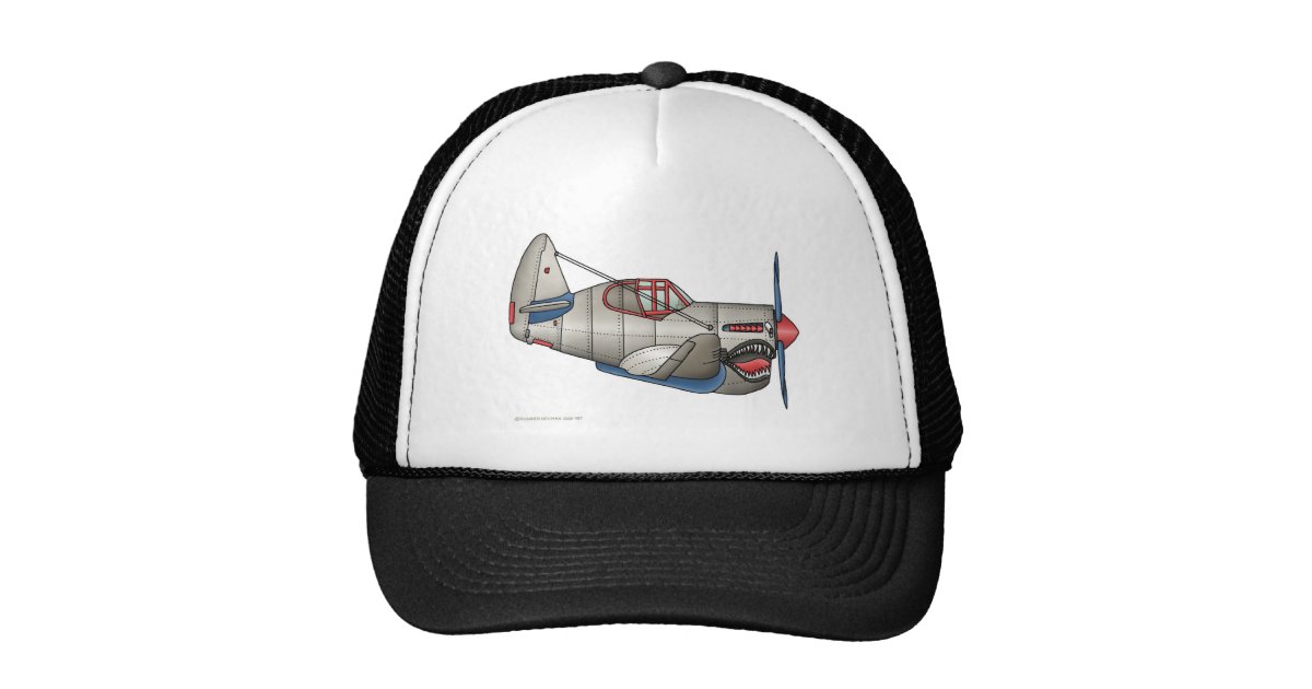 Airplane WW2 Fighter Plane Hats Zazzle