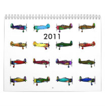 airplanes, 2011 wall calendar