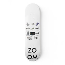 airplanes, airplanes, ZOOM Skate Boards