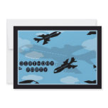 Airplanes Birthday Party Invitation