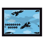 Airplanes Birthday Party Invitation