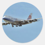Airplanes Jets Round Sticker