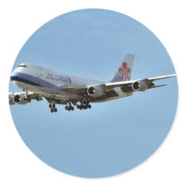 Airplanes Jets Round Sticker