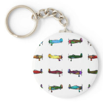 airplanes key chains