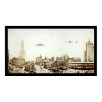 Airplanes NYC City Hall Photo 1913 posters by lc_panoramicphotos Airplanes NYC City Hall Photo 1913 posters