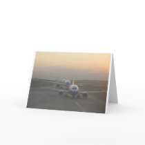 Airplanes on a Runway cards