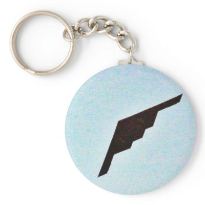 Airplanes Stealth Bomber Key Chains by lifesphere