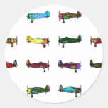 airplanes stickers