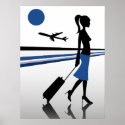 airport blue posters