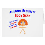 Airport Body Scan Cards