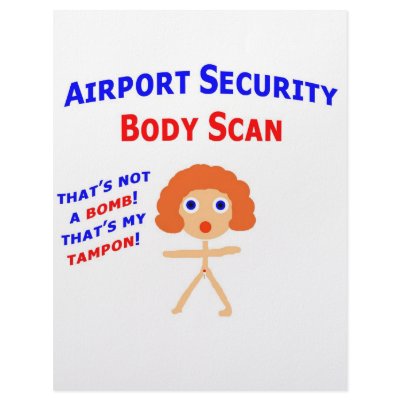 Airport Body Scan Letterhead Design by wherethelaughteris