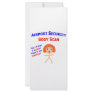 Airport Body Scan Rack Card Template