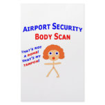 Airport Body Scan Stationery Paper