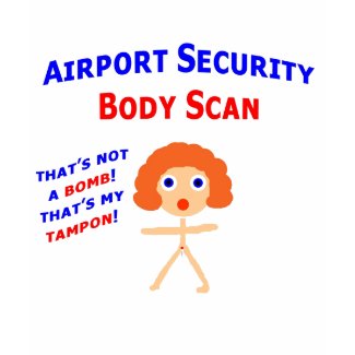 Airport Body Scan shirt