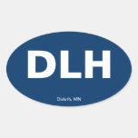 Airport Code - Duluth, Minnesota Stickers