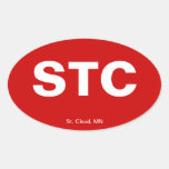Airport Code - St. Cloud, Minnesota Sticker