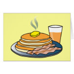 Airport Fundraiser Pancake Breakfast Greeting Cards