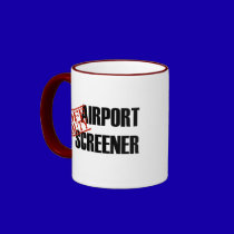Airport Screener mugs