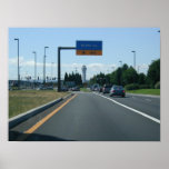 Airport Way Portland Oregon Poster