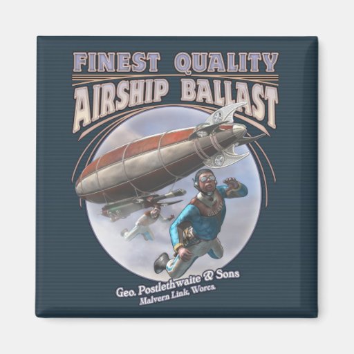 Airship Ballast Square Magnet