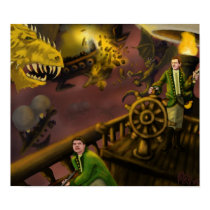 Airship Battle posters by dewidiot Airship Battle posters