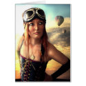 Airship Captain cards by ida_larsen_art Airship Captain cards