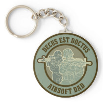Airsoft Dad Keychain